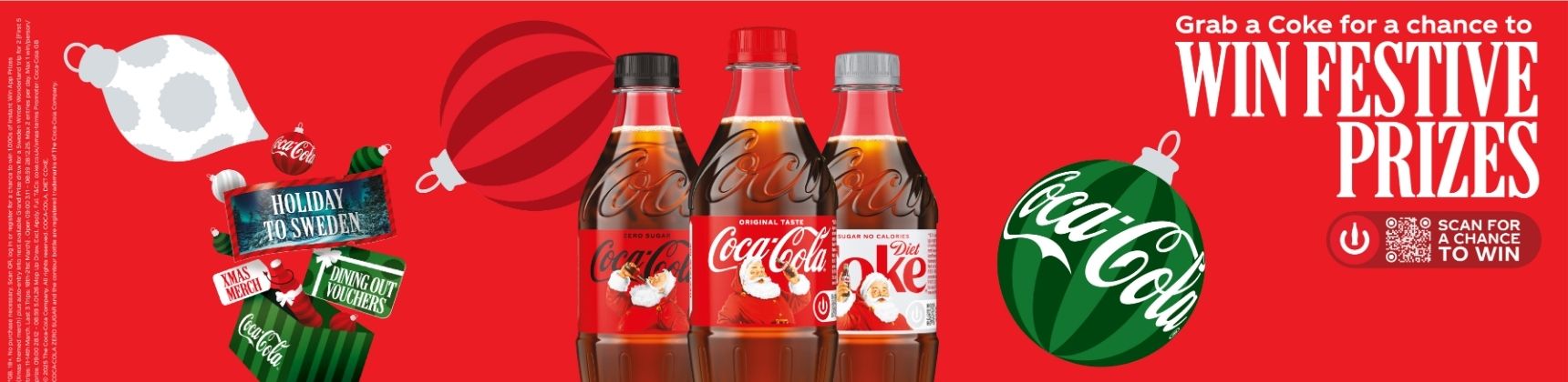 Coca Cola Festive Prizes